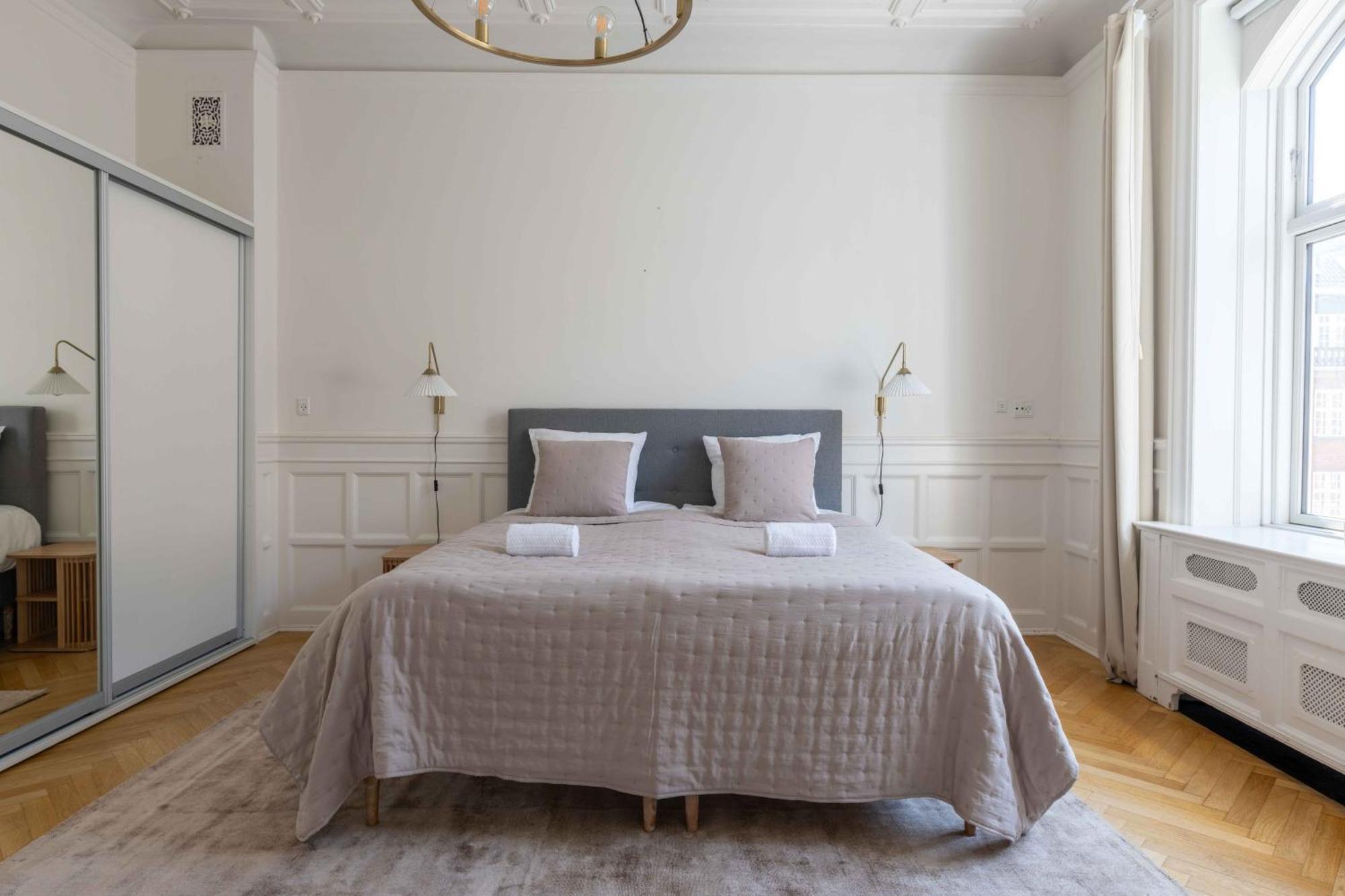 Lovely 3Br Manor Apartment 5 Min From Tivoli Gardens Copenhagen Luaran gambar